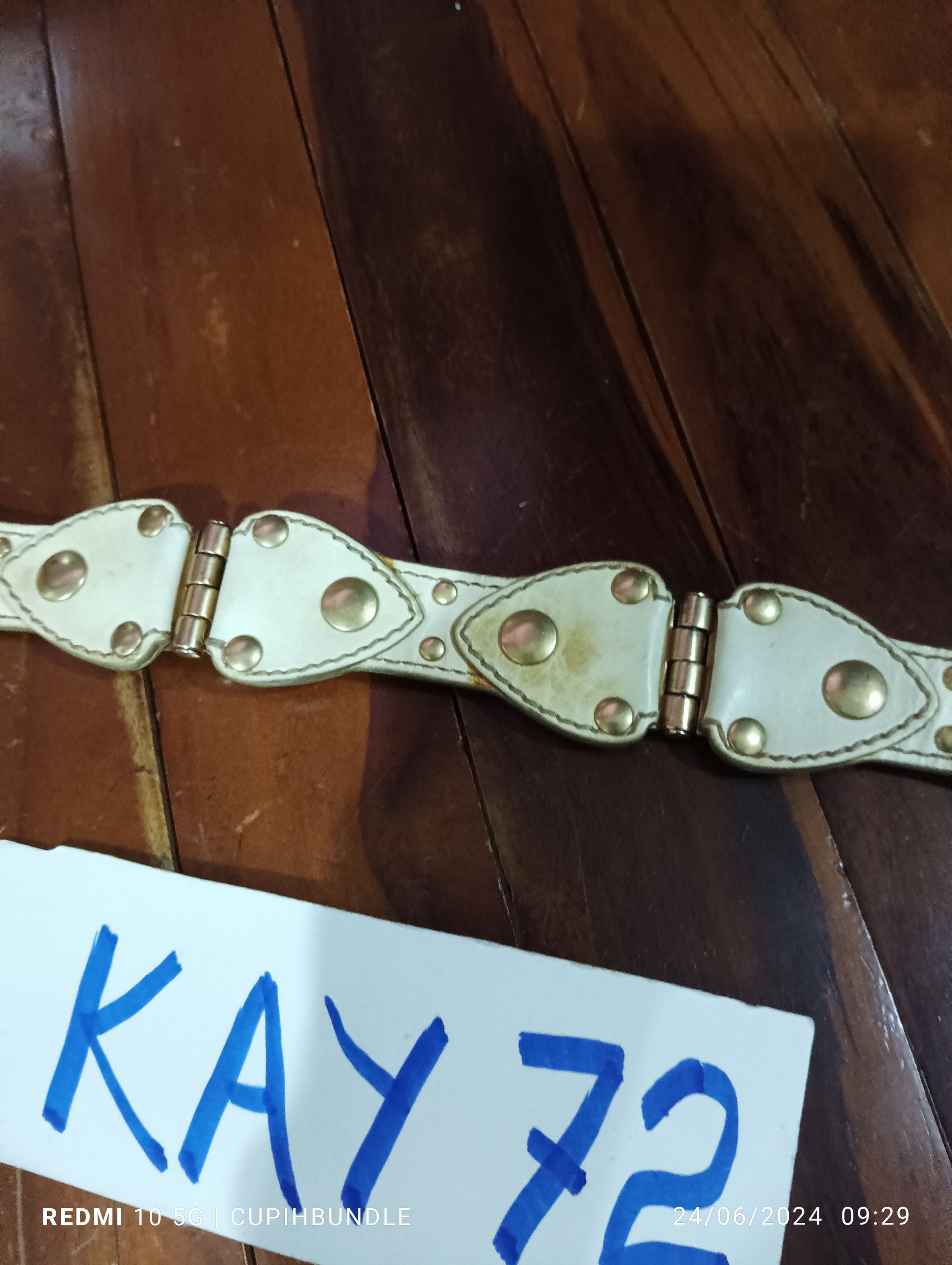 Miu Miu MIU MIU LEATHER BUCKLE BELT Size ONE SIZE - 13 Thumbnail