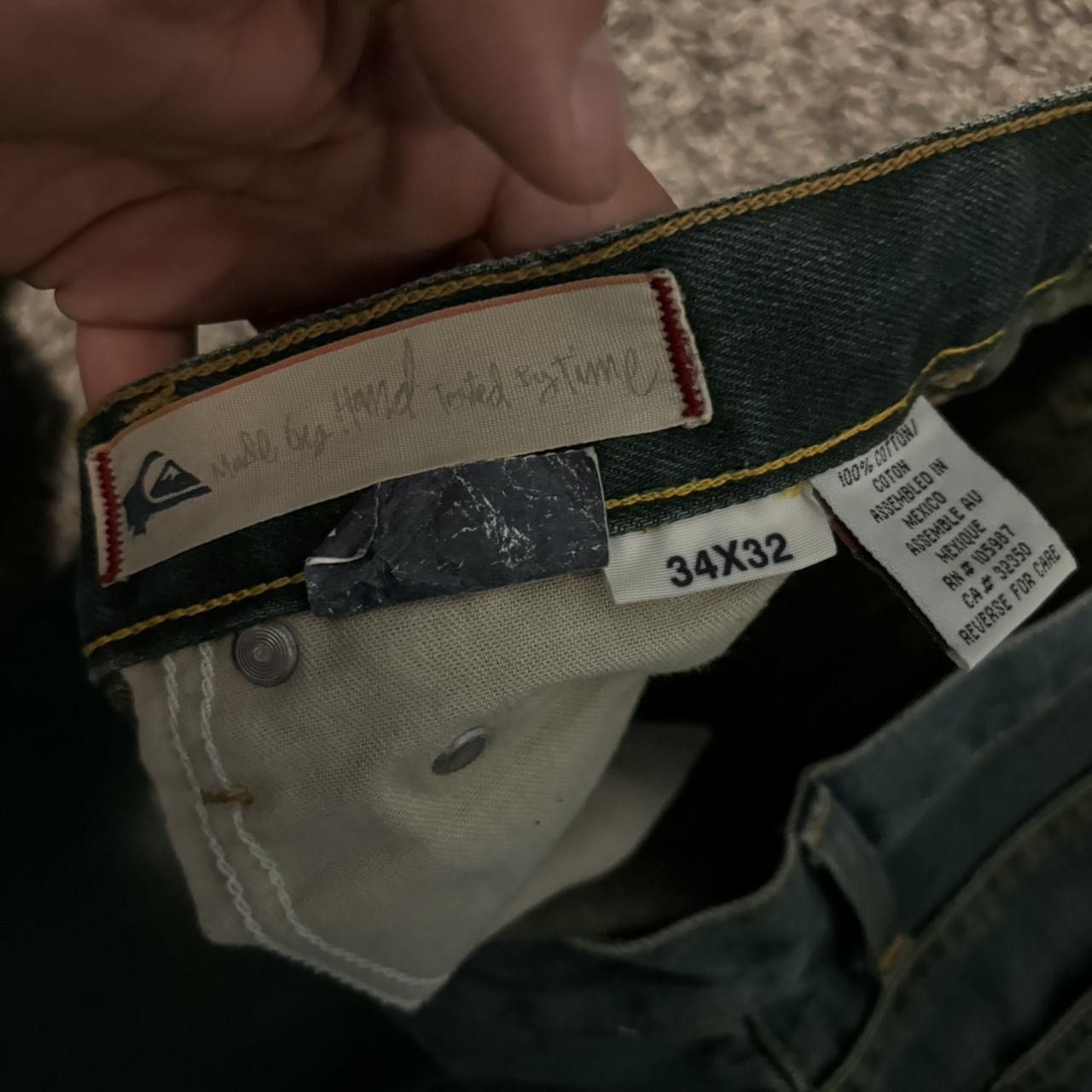 Quiksilver × Vintage Quicksilver baggy jeans Size US 34 / EU 50 - 4 Thumbnail