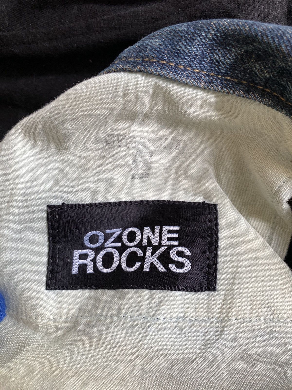 Japanese Brand Japanese Brand Ozone Rocks Distressed Denim Size US 29 - 15 Thumbnail