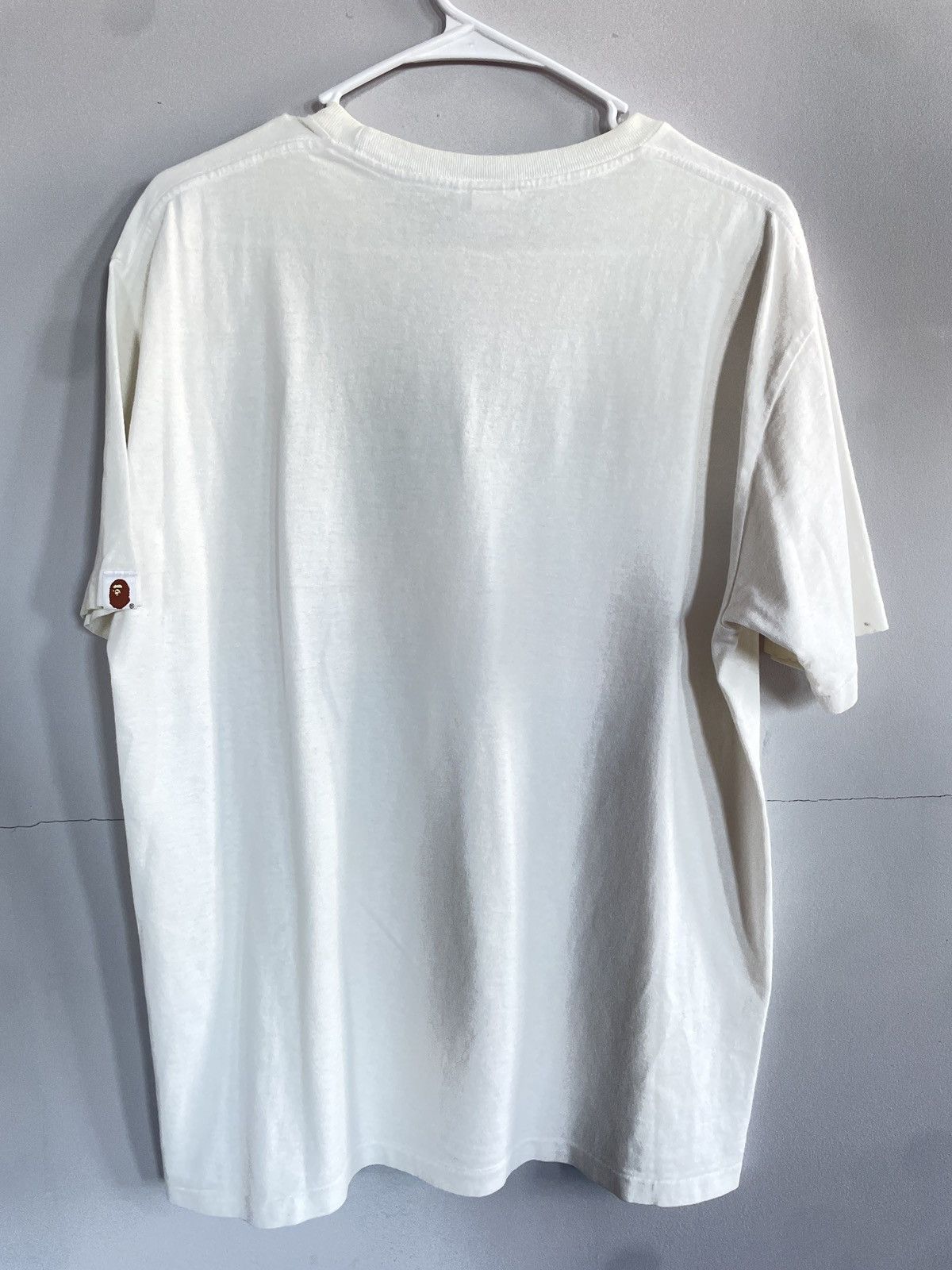 Bape Bape Ursus Bape White/Yellow Banner Logo Tee Size US L / EU 52-54 / 3 - 2 Thumbnail
