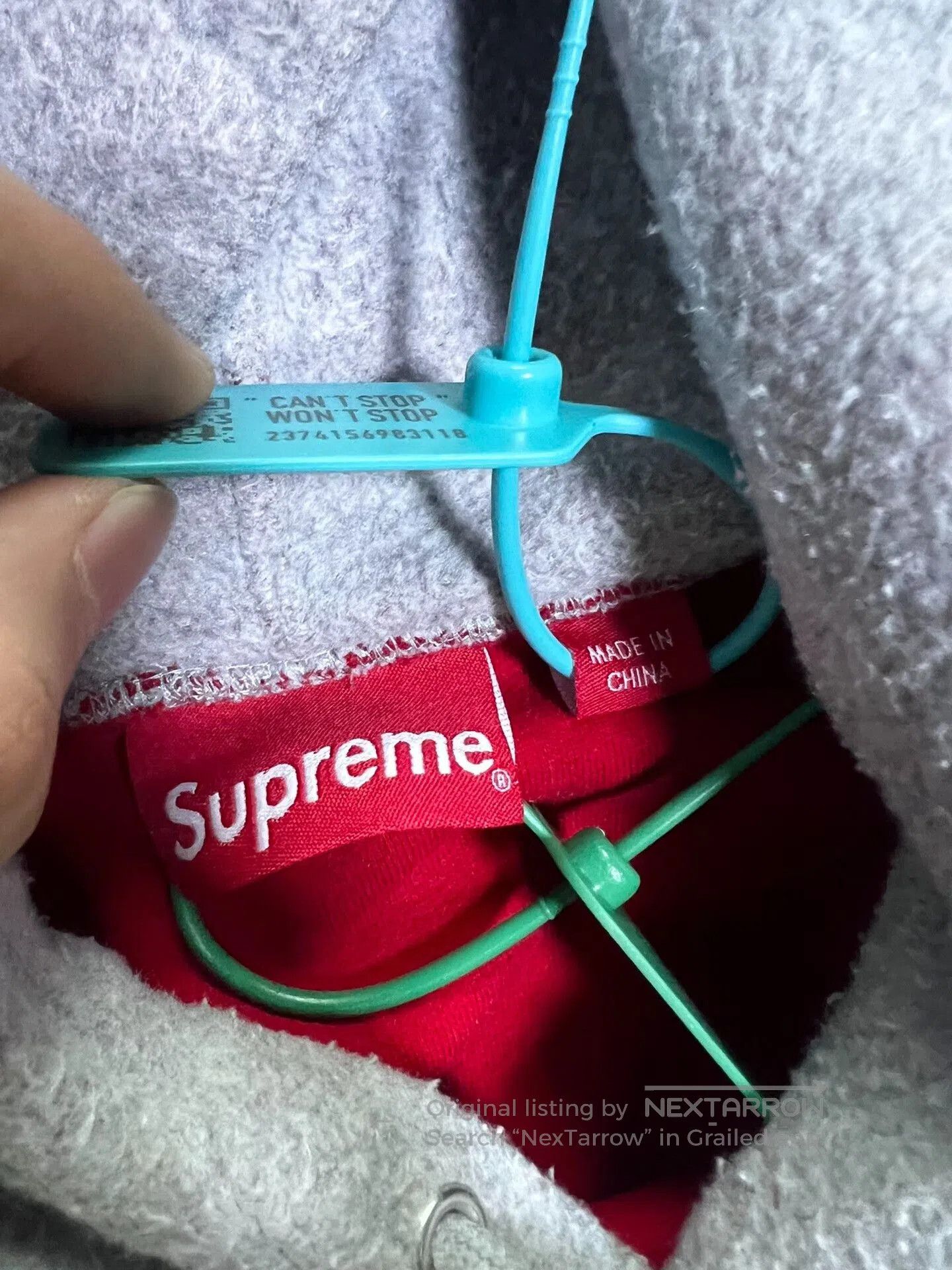 Supreme Supreme Box Logo Fleece Hoodie. Size US L / EU 52-54 / 3 - 4 Thumbnail