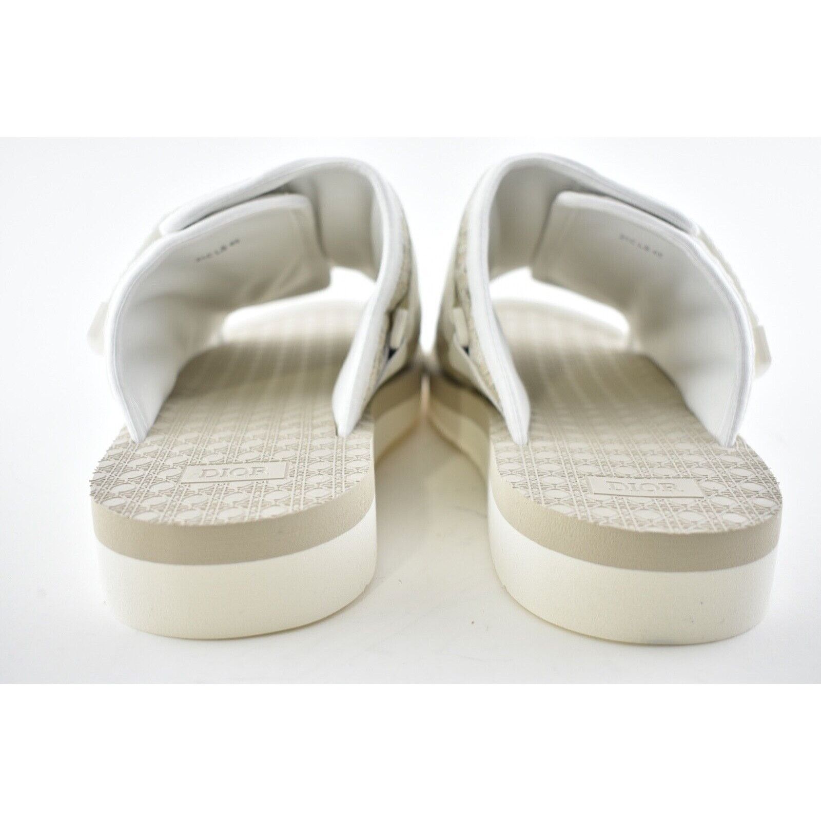 Dior Dior Men Alpha Sandal Oblique Jacquard Flat Slip On 45 12 Size US 12 / EU 45 - 11 Thumbnail