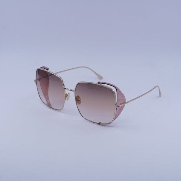 Tom Ford Tom Ford FT0901 28F Toby 02 Sunglasses Gold/Purple  display picture 3