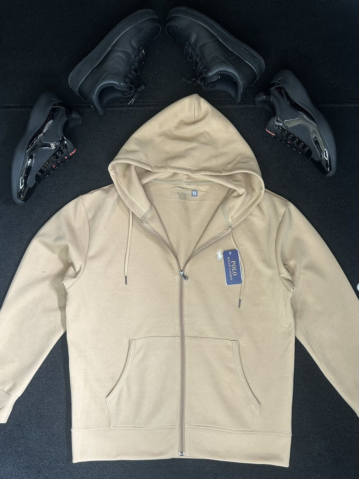 Polo Ralph Lauren Polo Ralph Lauren Men's Double-Knit Full-Zip Hoodie Size US M / EU 48-50 / 2 - 4 Thumbnail