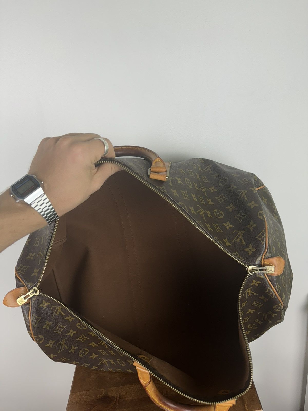 Louis Vuitton Luxury travel bag Louis Vuitton Keepall 50 original item Size ONE SIZE - 9 Thumbnail