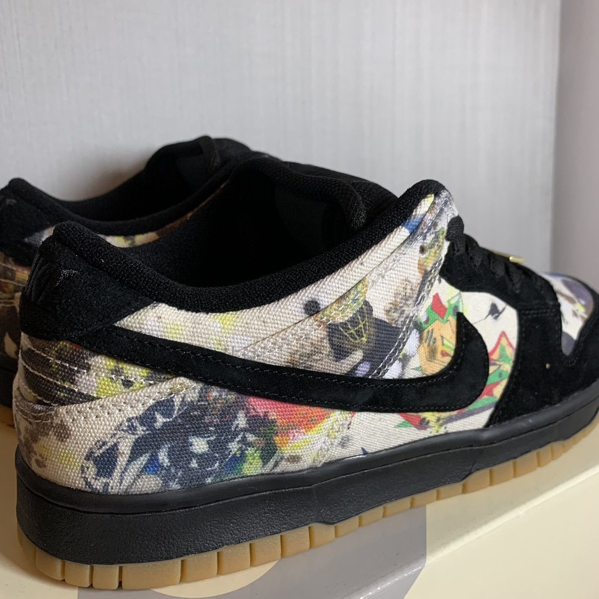 Nike × Supreme Supreme Nike SB Dunk Low Rammellzee Size US 10 / EU 43 - 7 Thumbnail