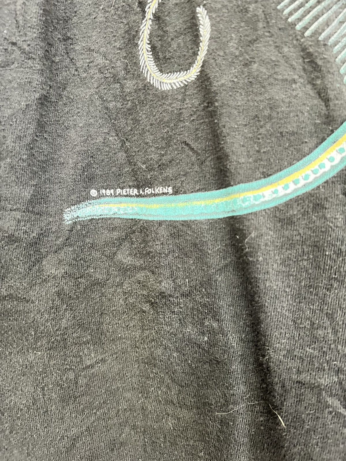Habitat × Vintage Vintage T-shirt Habitat Creatures of the Deep Size US L / EU 52-54 / 3 - 4 Thumbnail
