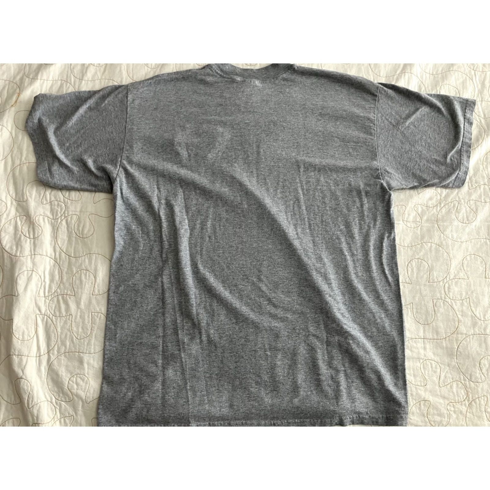 Gildan VINTAGE Gildan Shirt Mens XL Gray United Stand September 11th Embroidered Ultra Blend Y2K Size US XL / EU 56 / 4 - 3 Thumbnail