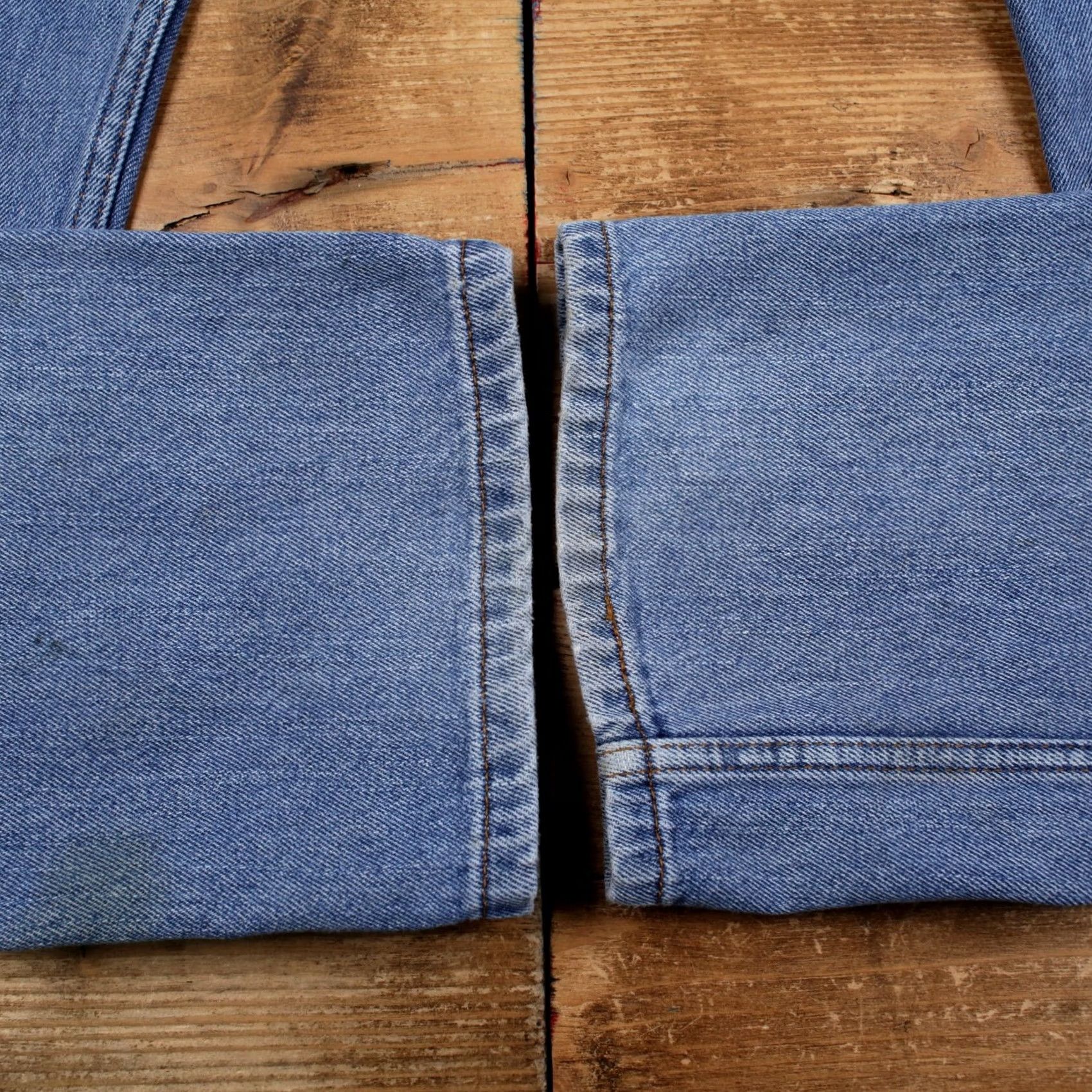 Denime VINTAGE Levis 505 Jeans 32x34 Mens Blue Regular Straight Light Stonewash Denim Size US 32 / EU 48 - 6 Thumbnail