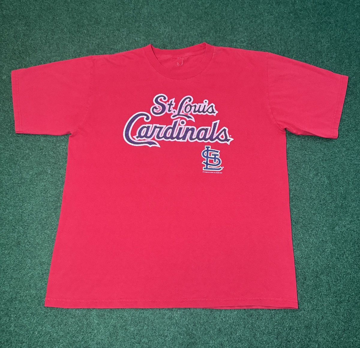MLB Vintage Y2K St Louis Cardinals MLB 2002 XL Baseball T Shirt Size US XL / EU 56 / 4 - 1 Thumbnail
