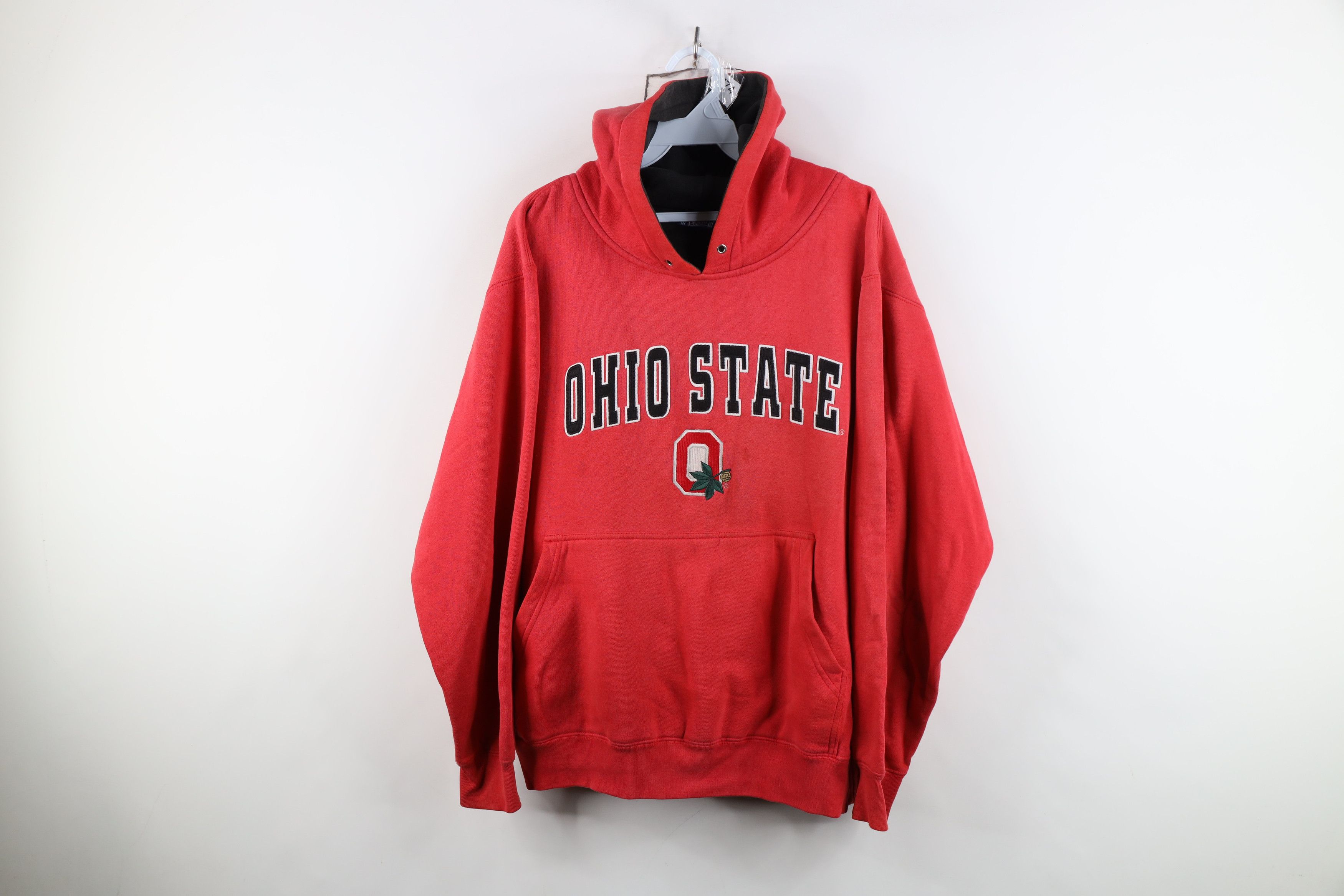Vintage Vintage Fit The Ohio State University Hoodie Sweatshirt Red Size US M / EU 48-50 / 2 - 1 Thumbnail