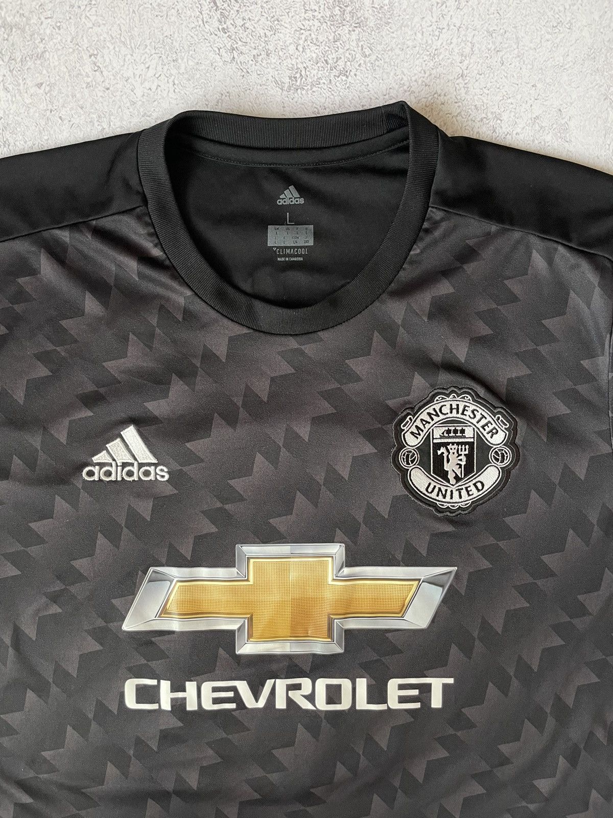 Nike Adidas Manchester United 2017-2018 Jersey #3 Eric Bailly Size US L / EU 52-54 / 3 - 2 Thumbnail