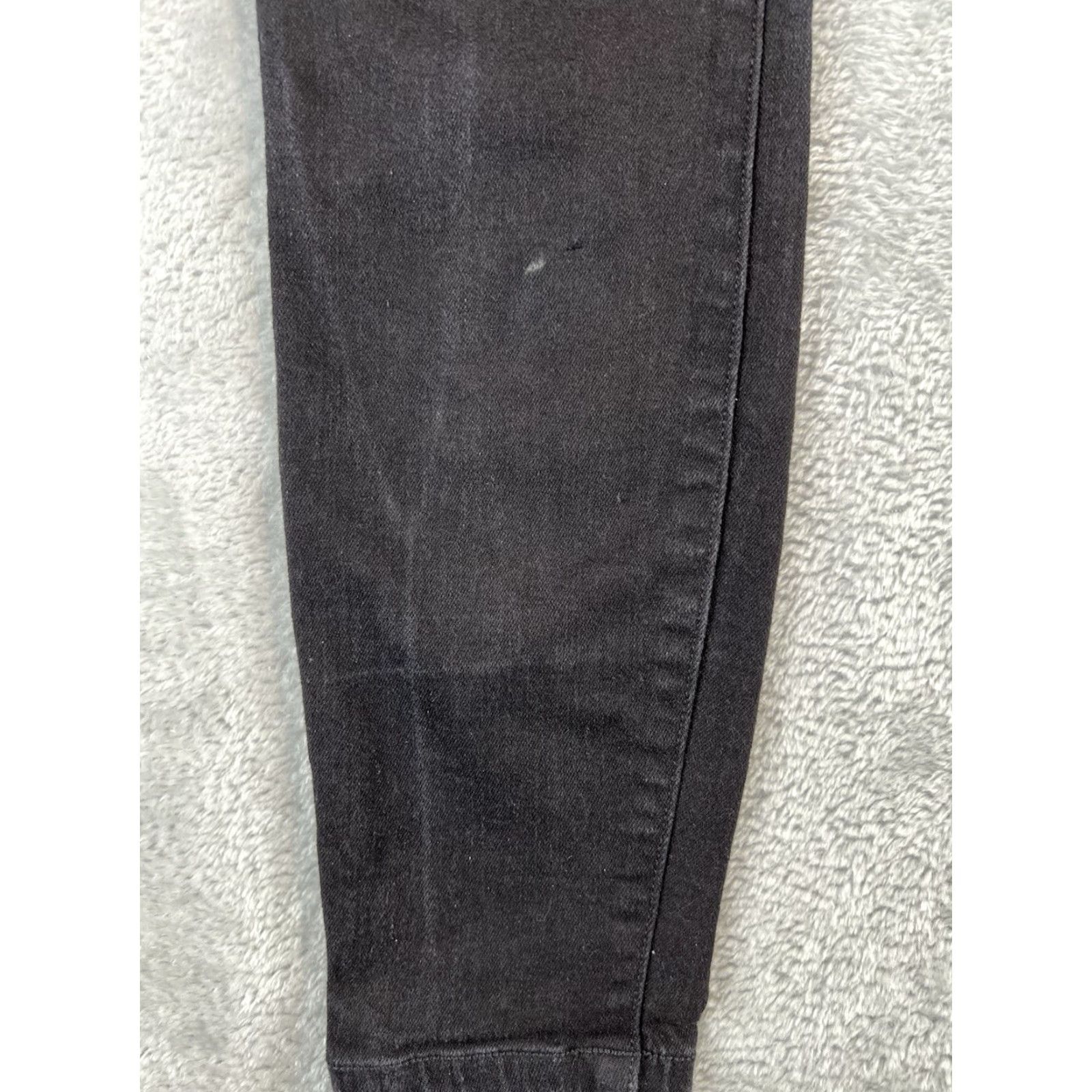 Spanx SPANX Jeggings Womens Small Petite Black Pull On Cotton Stretch Slimming Panel Size 28" / US 6 / IT 42 - 5 Thumbnail