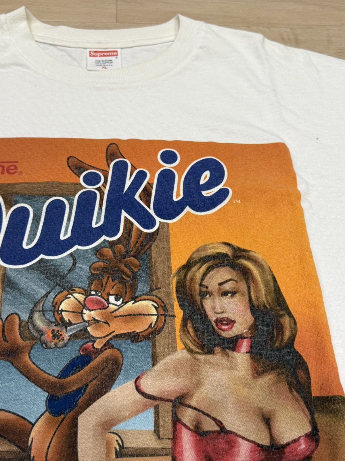 Supreme Supreme Quikie Tee (2005) Size US XL / EU 56 / 4 - 4 Thumbnail