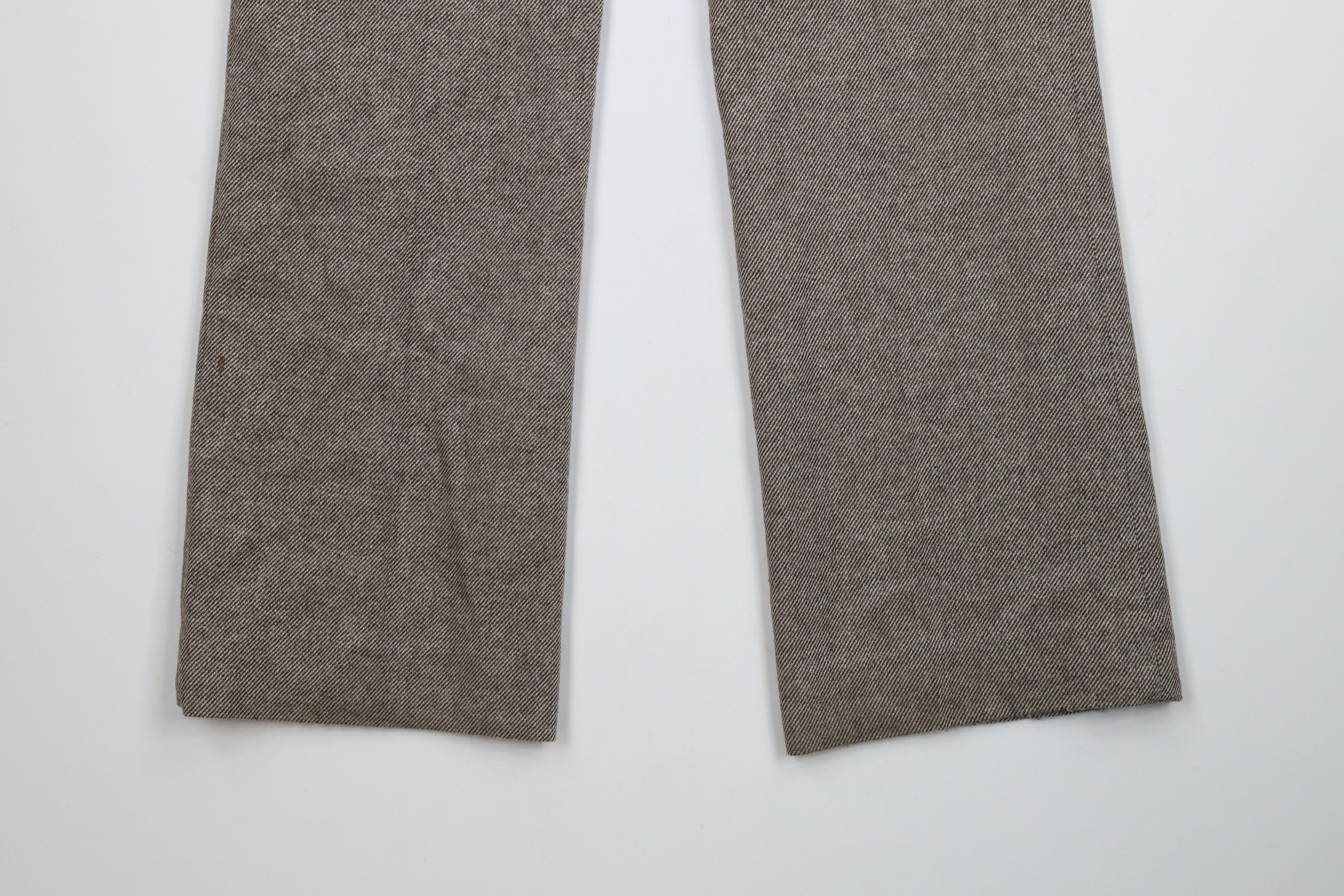 Banana Republic × Vintage Vintage Y2K Banana Republic Wool Blend Wide Leg Chino Pants Size 26" / US 2 / IT 38 - 16 Thumbnail