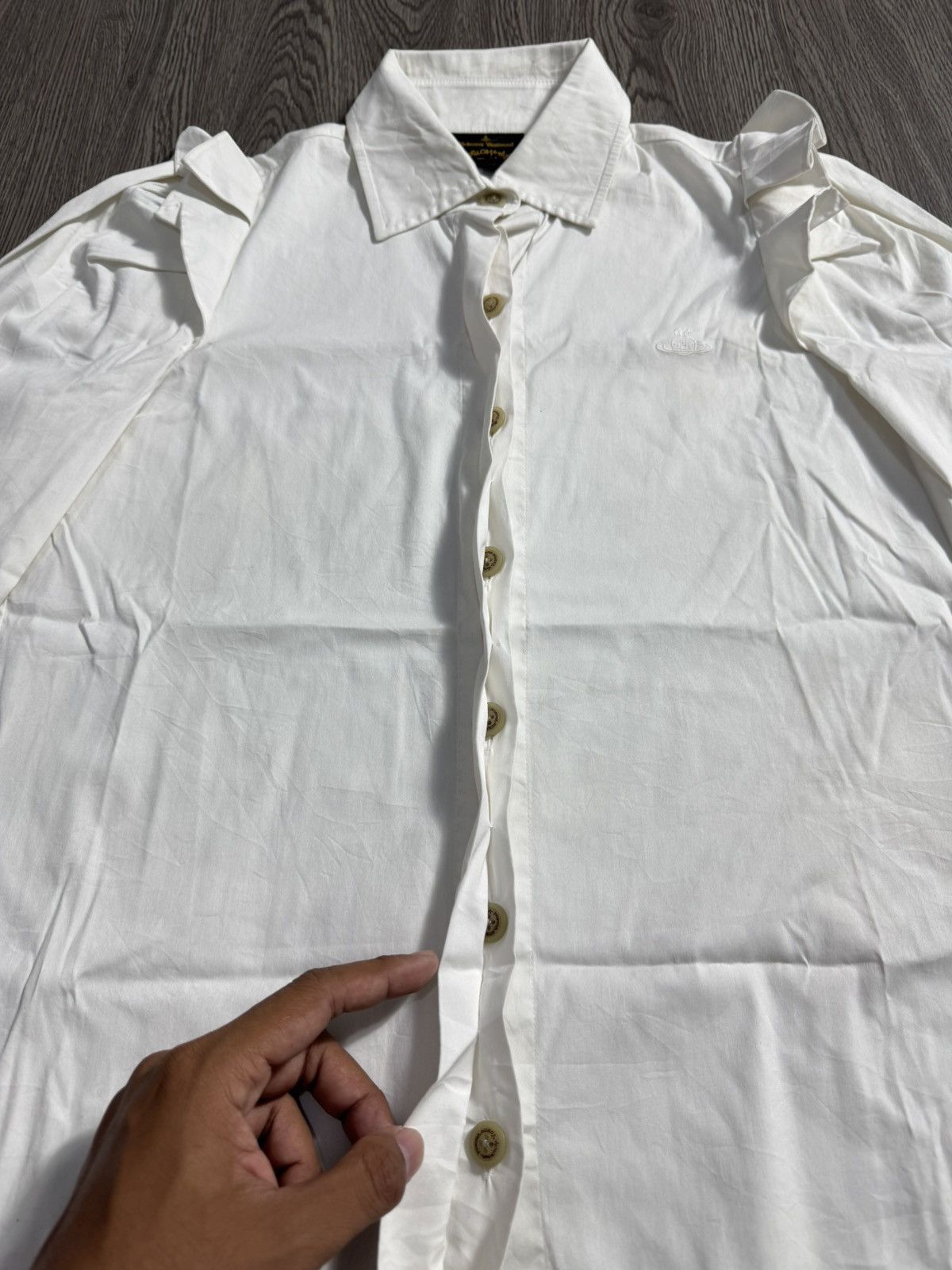 Vivienne Westwood 💥LAST SALE💥Vivienne Westwood Ruffles Button Shirt Size M / US 6-8 / IT 42-44 - 11 Thumbnail