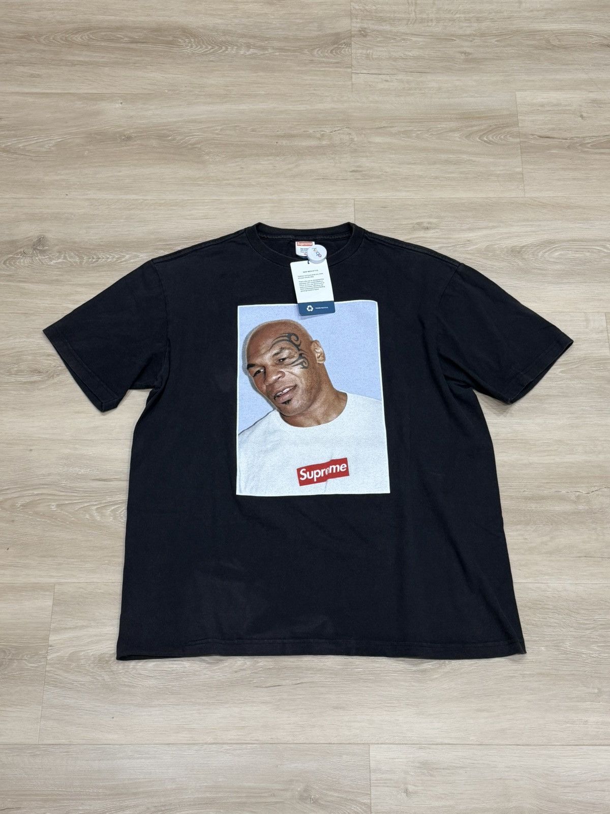 Supreme 2007 Supreme Mike Tyson Black Tee Shirt Sz L Large | Grailed