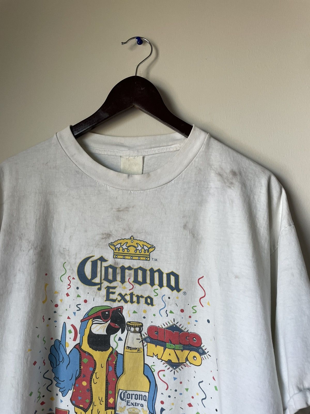 Vintage Vintage 90s corona extra tee Size US XL / EU 56 / 4 - 3 Thumbnail