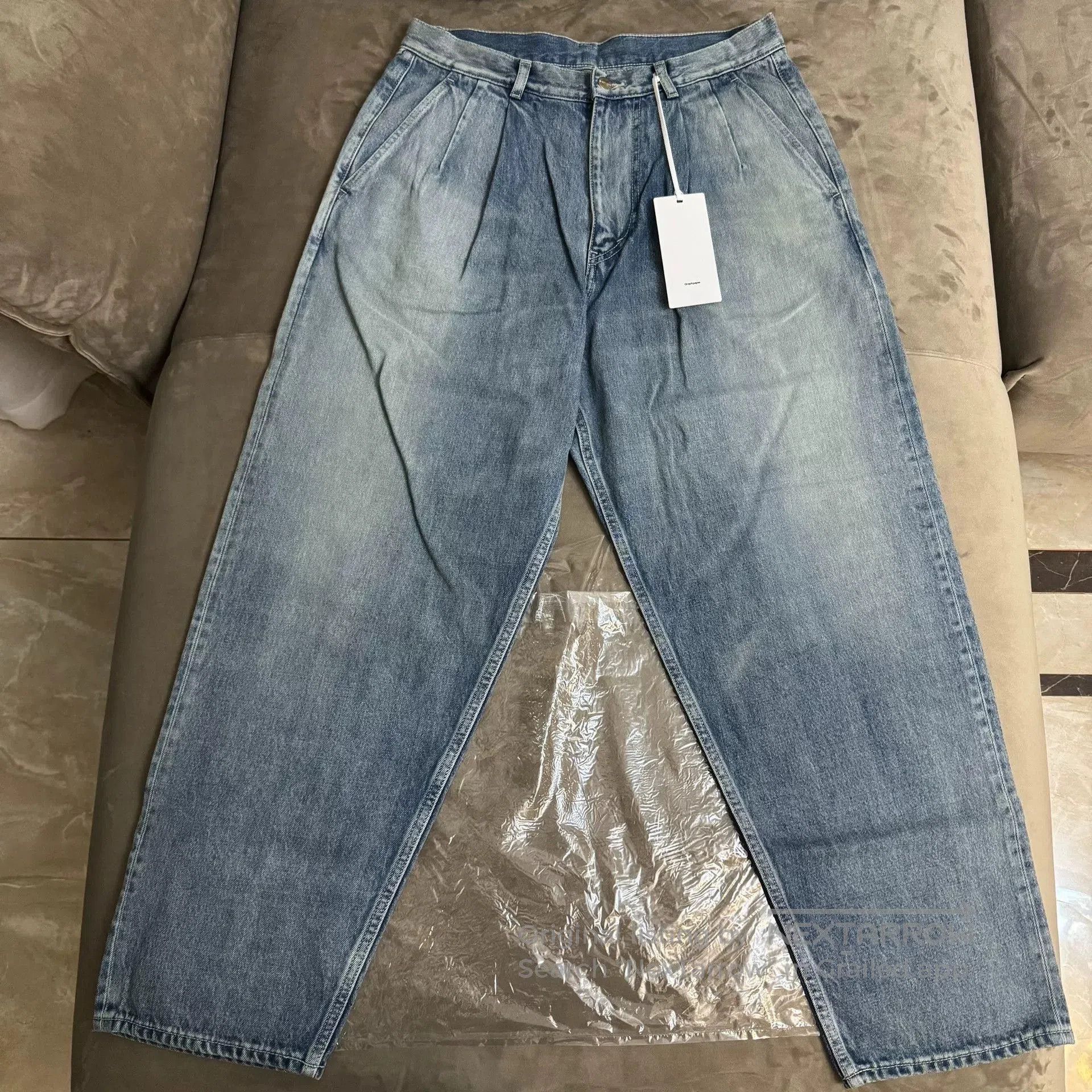 Graphpaper Graphpaper Denim Two Tuck Tapered. Size US 26 / EU 42 - 1 Thumbnail