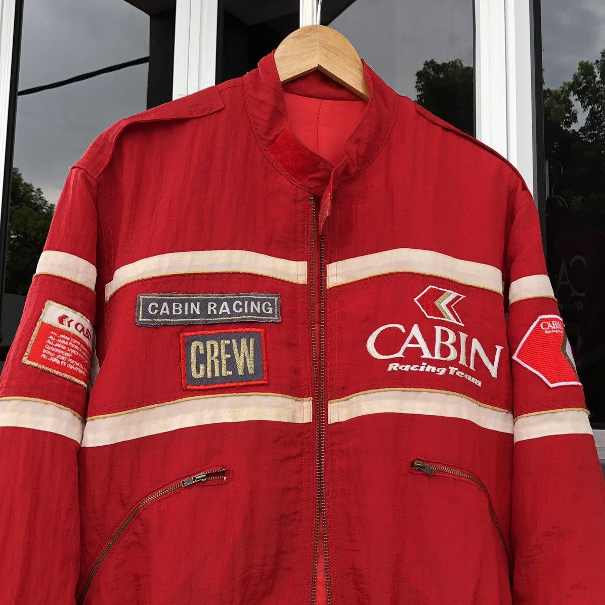 Sports Specialties Vintage Cabin Racing Patches Embroidery Logo Bomber Jacket Size US M / EU 48-50 / 2 - 7 Thumbnail