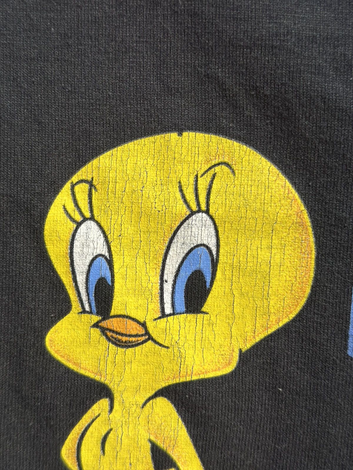 Cartoon Network × Vintage × Warner Bros Vintage 90s Tweety Tweety Faded Tee Size US L / EU 52-54 / 3 - 4 Thumbnail