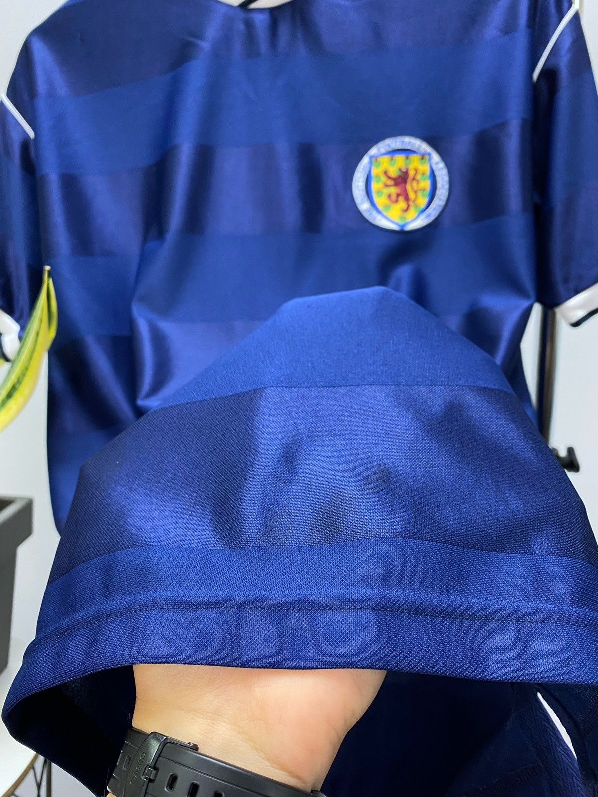 Other Scotland 1986 Score Draw Soccer Jersey Remake Football Size US M / EU 48-50 / 2 - 11 Thumbnail