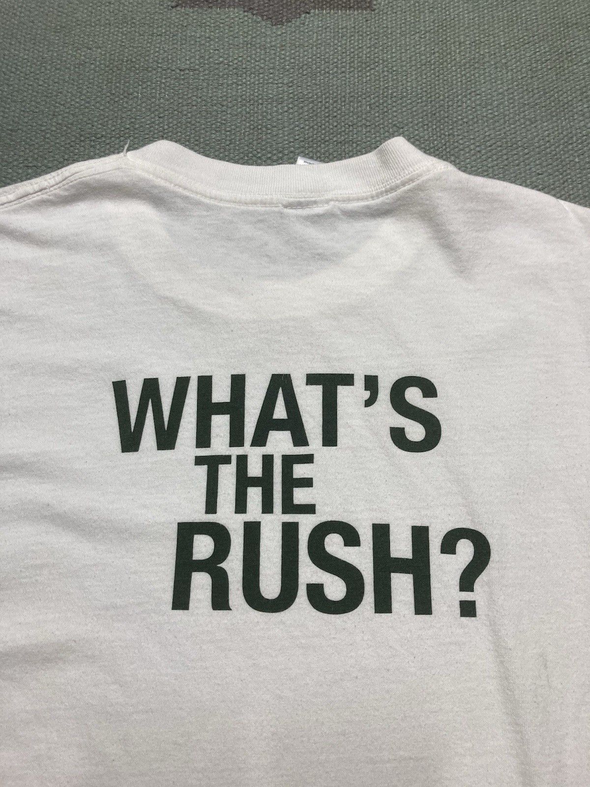 Vintage t shirt Jameson whiskey alcohol bar paint what’s the rush XL Size US XL / EU 56 / 4 - 3 Thumbnail