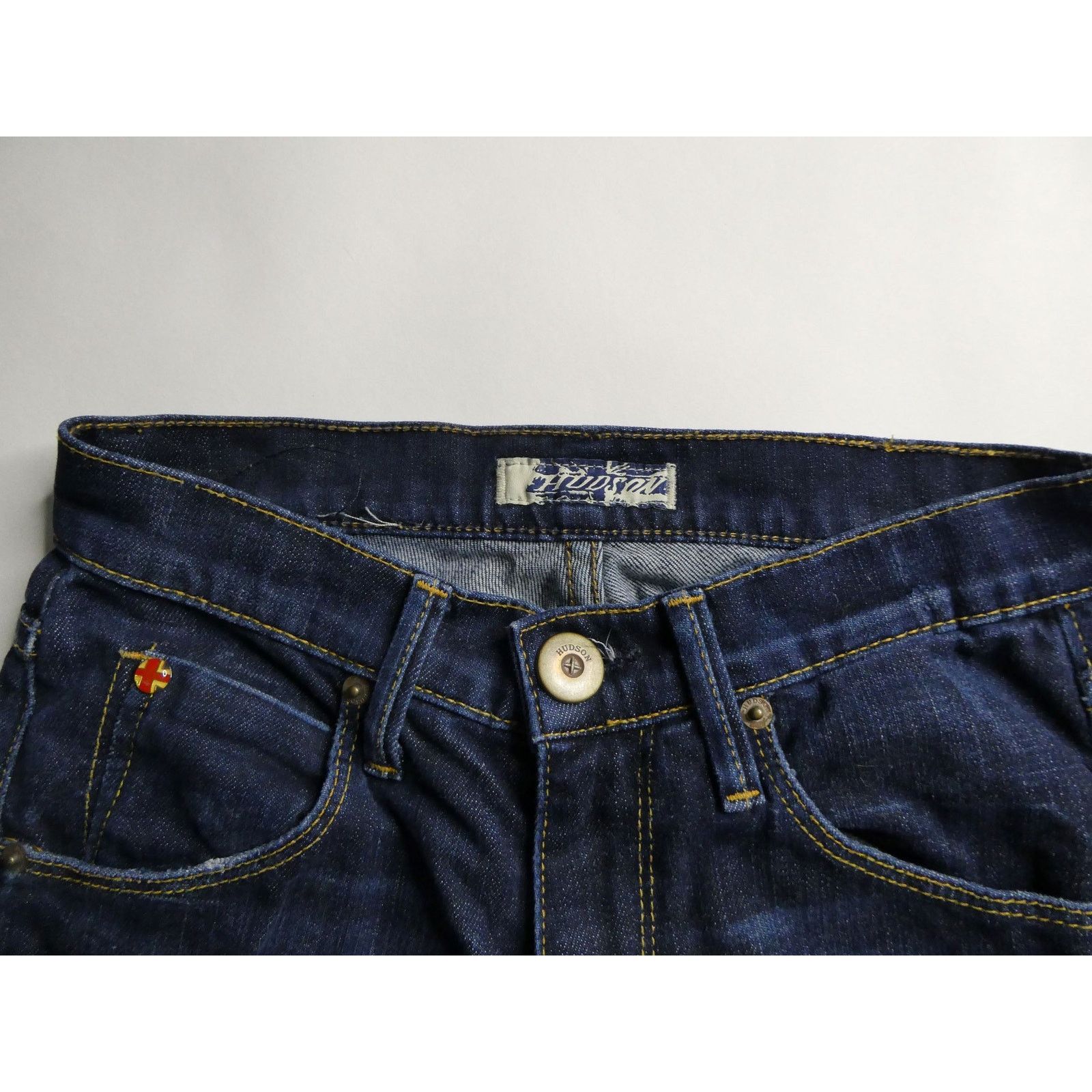 Hudson Hudson Flare jeans, dark wash, size 2, stretch fit Size 25" / US 0 / IT 36 - 2 Thumbnail