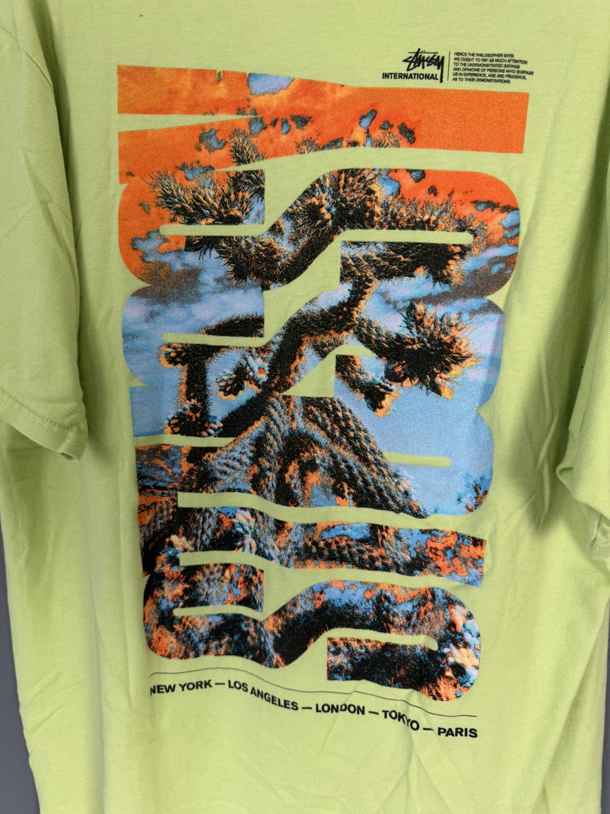 Stussy Vintage Stussy T Shirt Tee Big Logo Baggy 90s Size US L / EU 52-54 / 3 - 7 Thumbnail