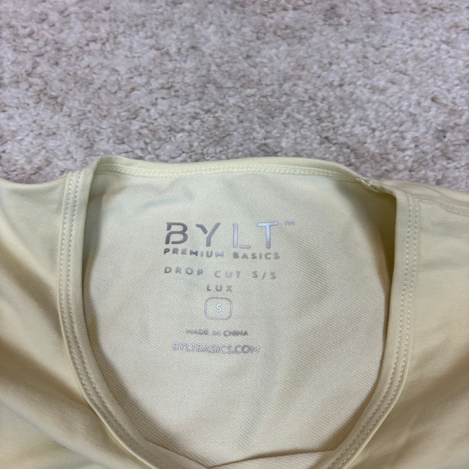 Other NWT Bylt Premium Basics Drop Cut Lux T Shirt Men's Small Size US S / EU 44-46 / 1 - 6 Thumbnail