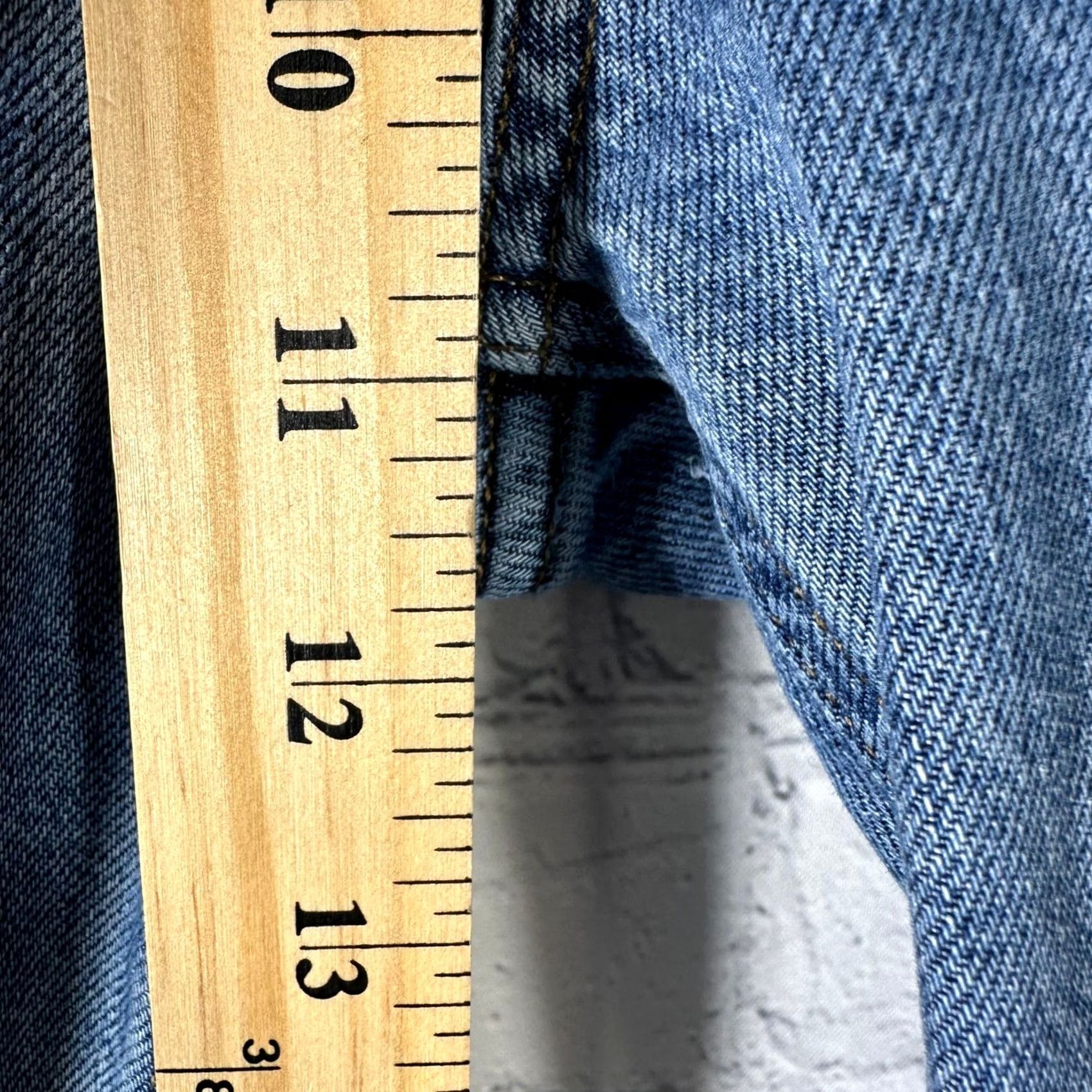 Agolde AGOLDE Jeans High Rise Skinny Button Fly Distressed Light Wash Blue Womens 26 Jeans Size 26" / US 2 / IT 38 - 4 Thumbnail