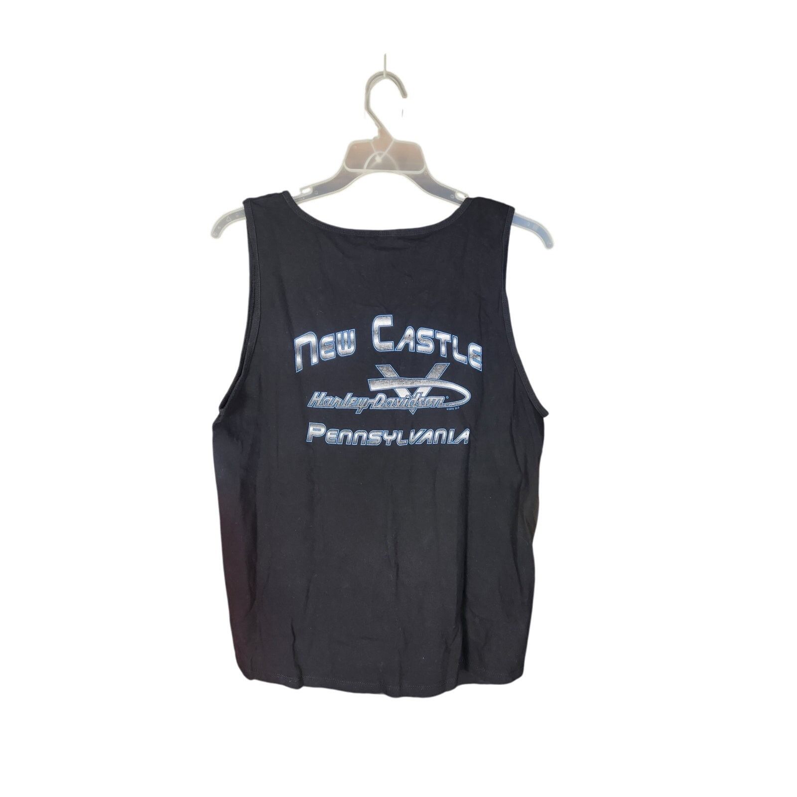 Harley Davidson Vintage 90s Harley-Davidson Tank men's large Size US L / EU 52-54 / 3 - 2 Thumbnail