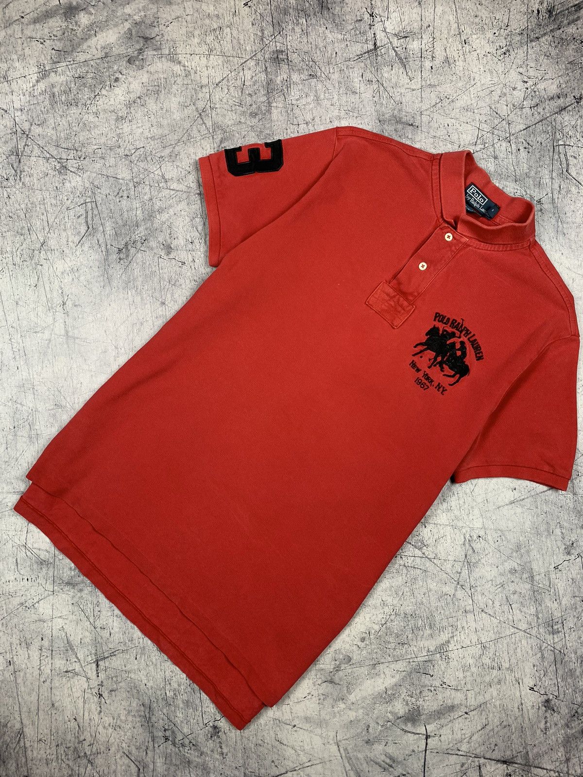 Polo Ralph Lauren 90s Polo Ralph Lauren Vintage Polo Embroidered Logo Hype Size US L / EU 52-54 / 3 - 1 Thumbnail