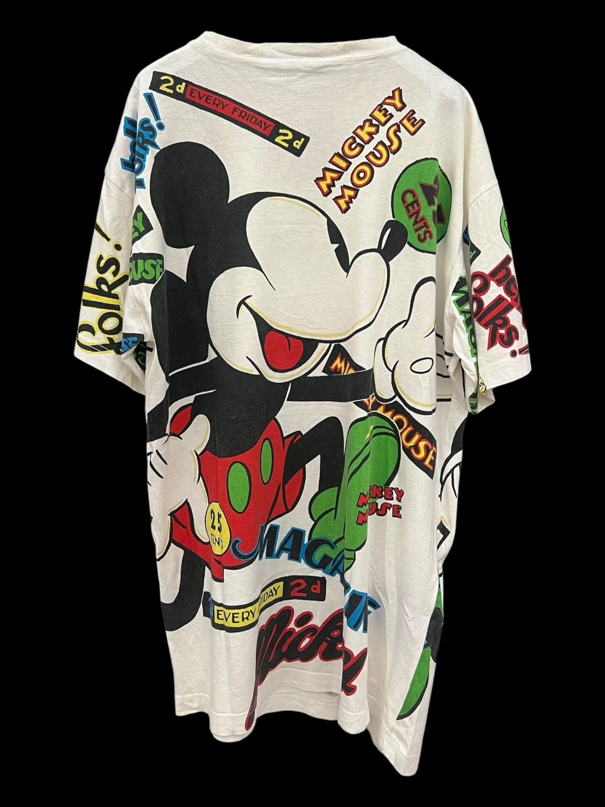 Mickey Mouse BINTAGE FULL PRINT MICKEY MOUSE SHIRT Size US XL / EU 56 / 4 - 2 Thumbnail