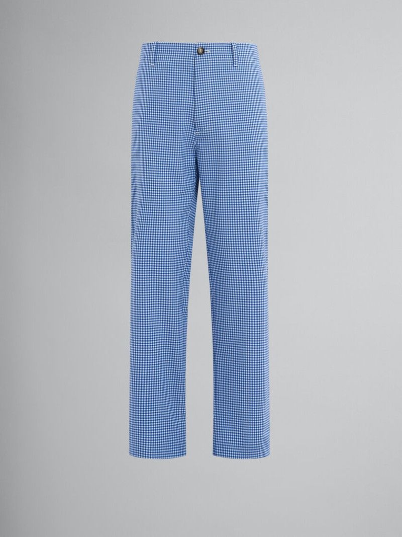 Marni o1w1db10526 Bottoms in Blue Size US 32 / EU 48 - 1 Thumbnail