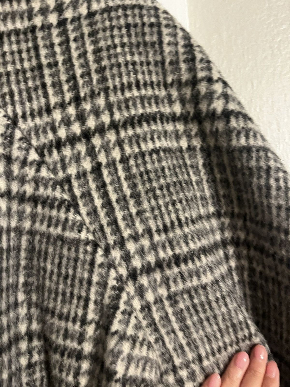 Balenciaga Balenciaga houndstooth oversized coat Size M / US 6-8 / IT 42-44 - 4 Thumbnail