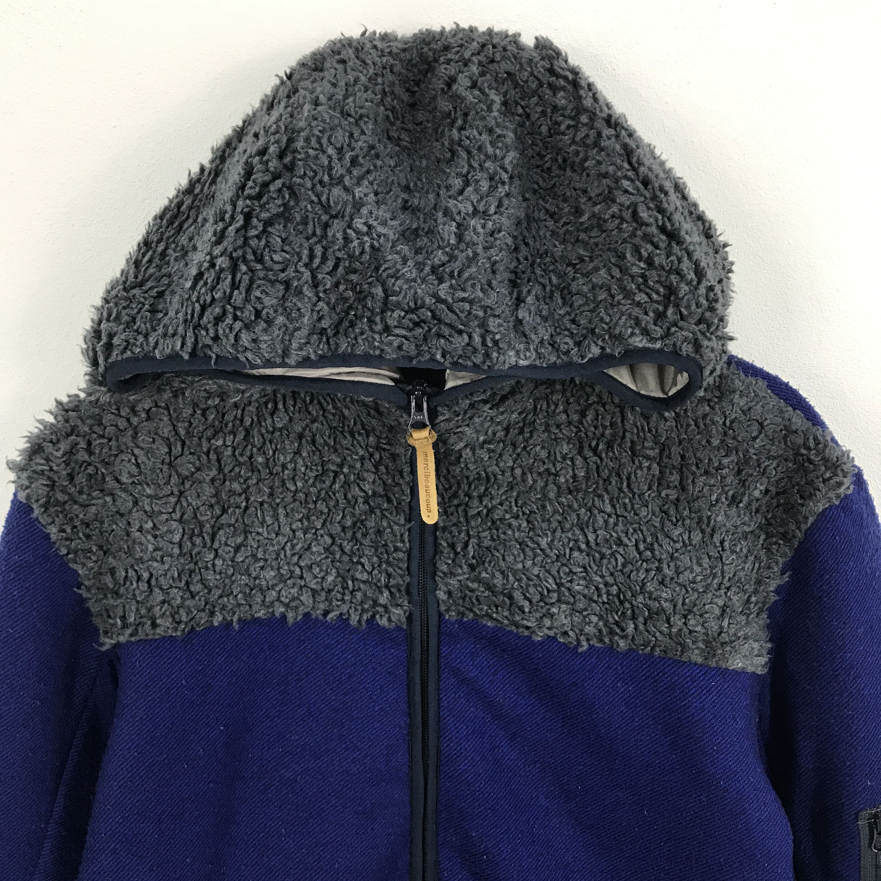 Issey Miyake × mercibeaucoup mercibeaucoup by Issey miyake Sherpa hoodies Jacket Size US L / EU 52-54 / 3 - 2 Thumbnail