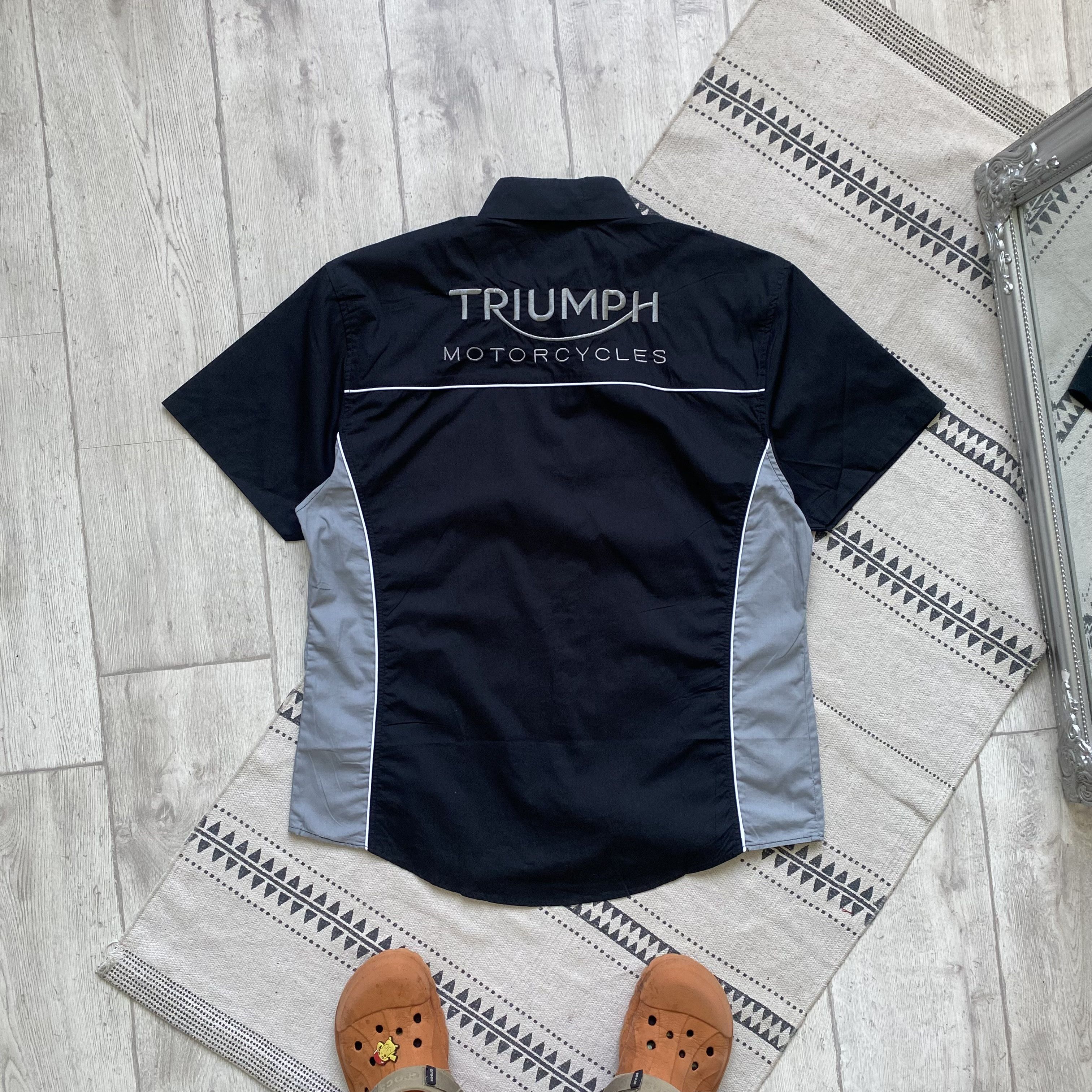 Harley Davidson 🏍️ Racing Moto Triumph shirt Short sleeve Harley Davidson Size US L / EU 52-54 / 3 - 1 Thumbnail
