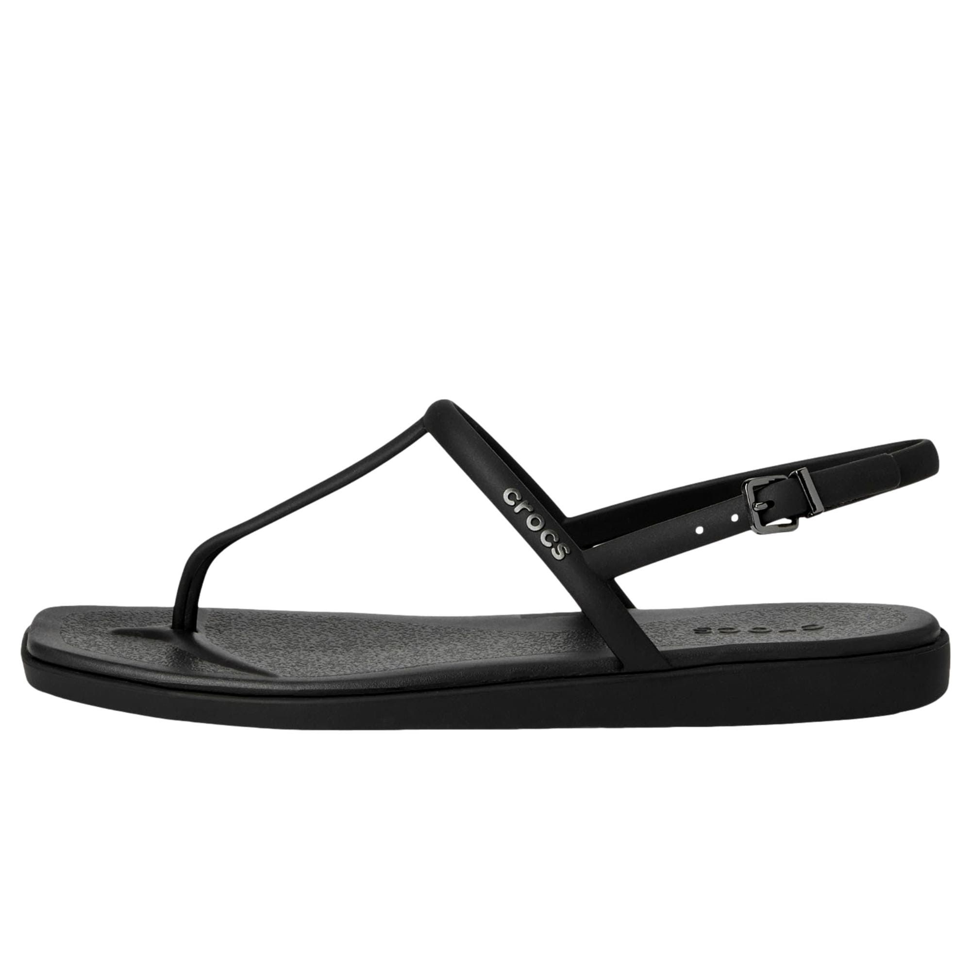 Crocs Miami Thong Sandal Black 209793-001 Size US 8 / IT 38 - 1 Thumbnail