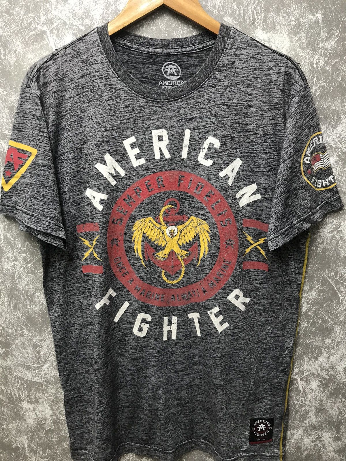 Affliction × Helix × Southpole American Fighter Affliction Eagle Y2K Graphic Tee Size US L / EU 52-54 / 3 - 1 Thumbnail