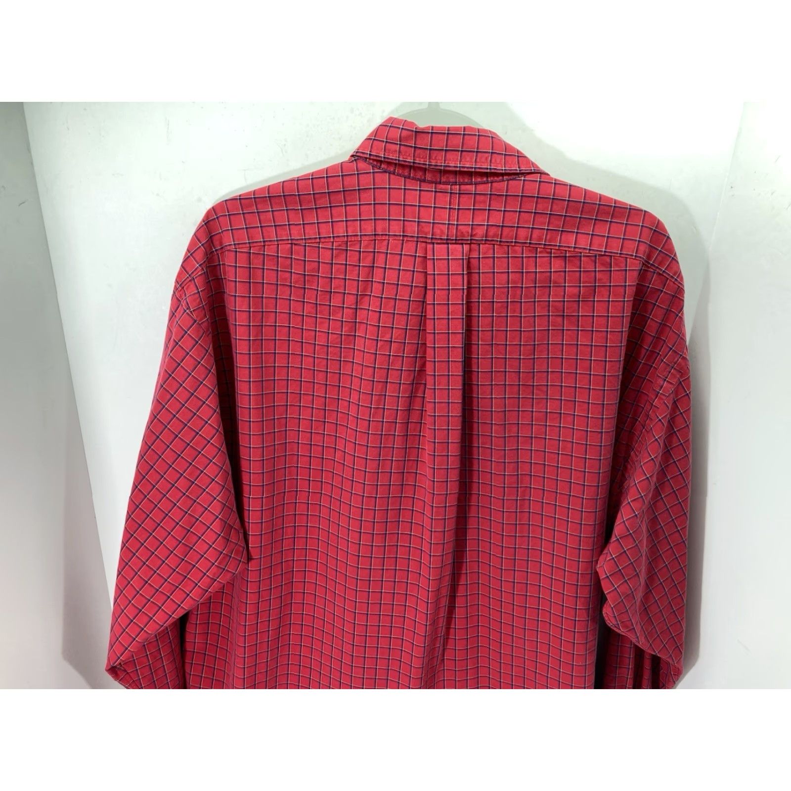 Ralph Lauren VINTAGE Ralph Lauren Blake Shirt Men XL Red Check Button Long Sleeve Cotton VTG Size US XL / EU 56 / 4 - 7 Thumbnail