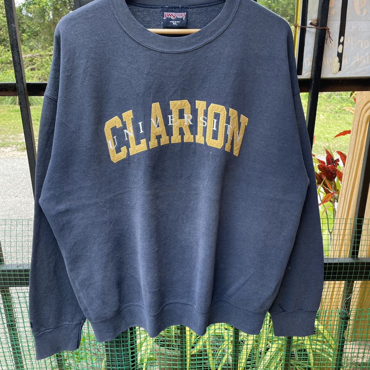 Jansport 🔥Vintage 90s Jansport University Clarion Jumper Sweatshirts Size US XL / EU 56 / 4 - 5 Thumbnail