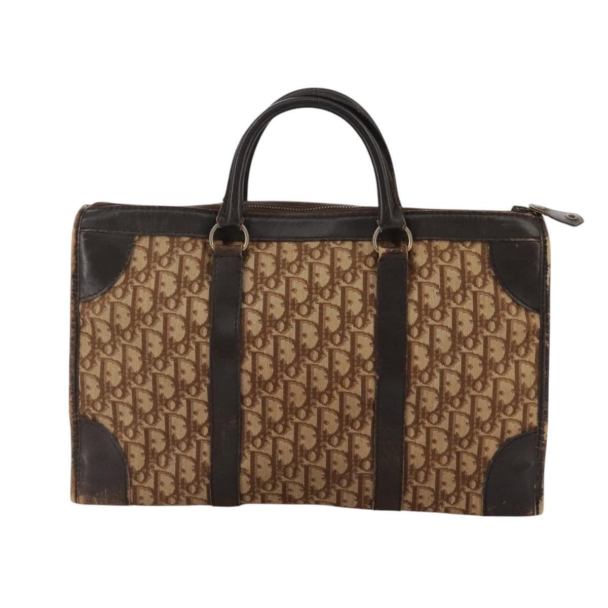 Dior DIOR Trotter Canvas Hand Bag Brown Size ONE SIZE - 2 Thumbnail