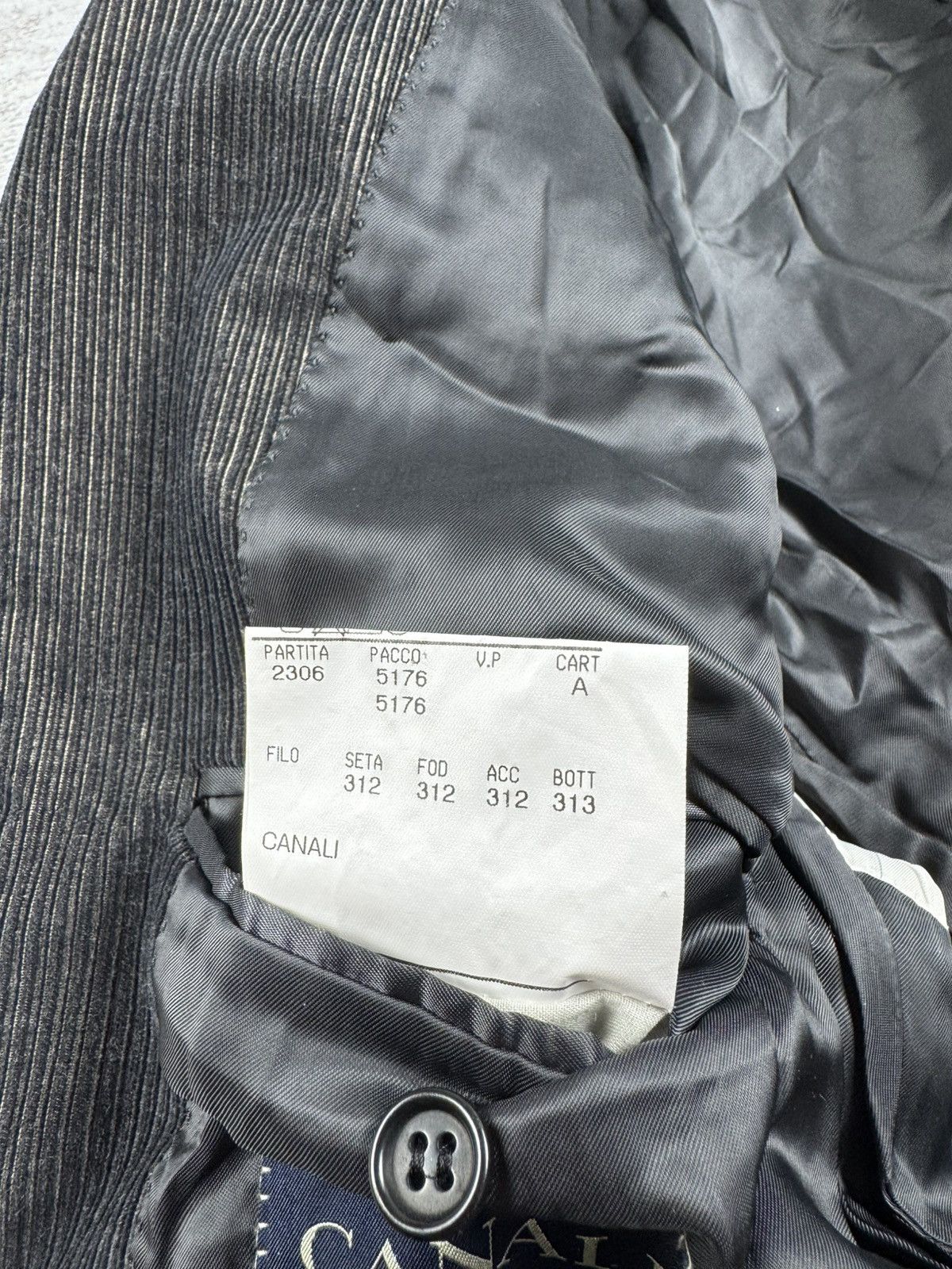 Canali CANALI Corduroy Velvet Classic 90S Blazer Suit Jacket Size 50R - 16 Thumbnail
