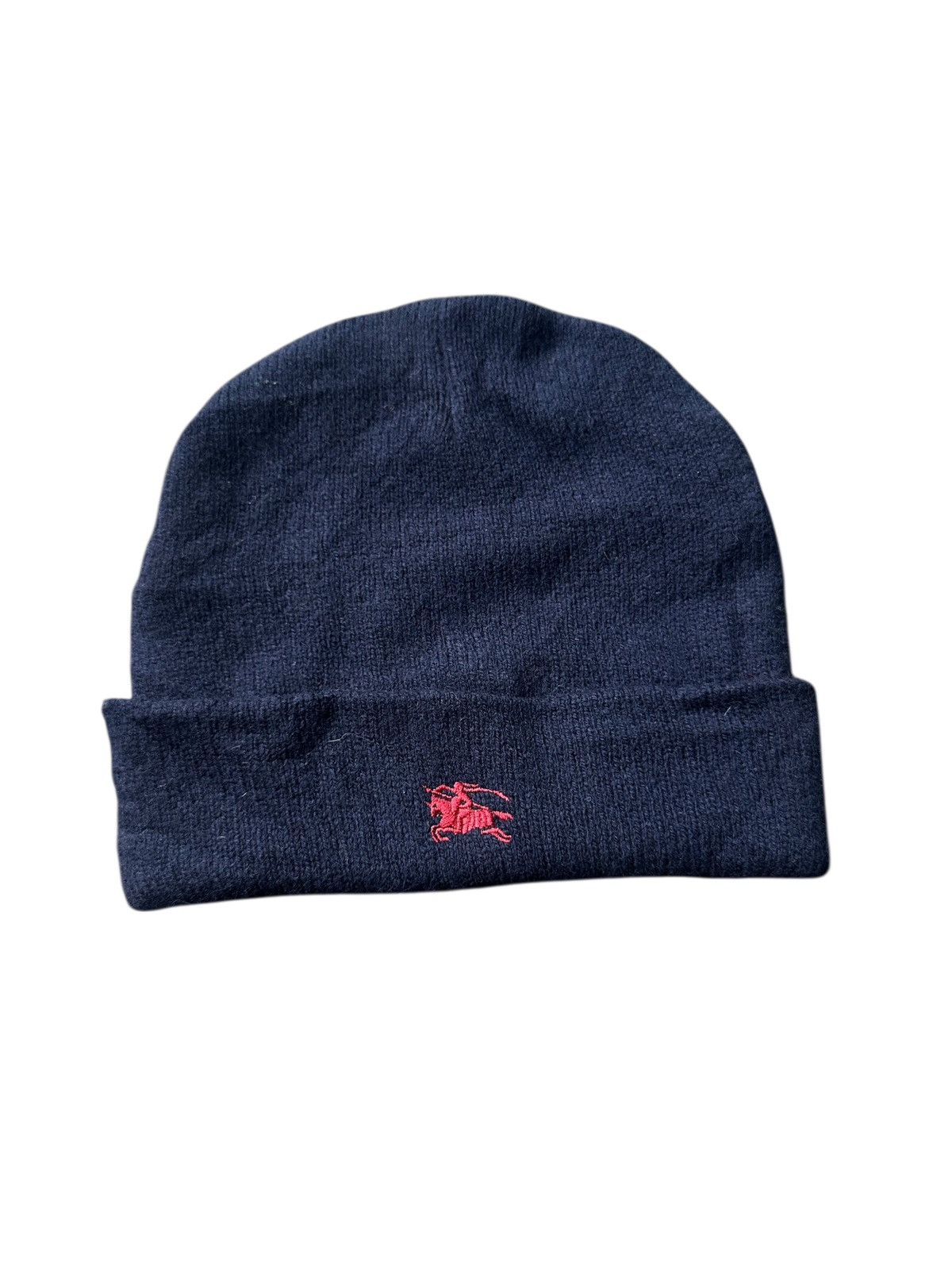 Burberrys Vintage Lambswool Beanie w/box Vintage Burberry London Beanie Hat 100% Lambswool main image 4