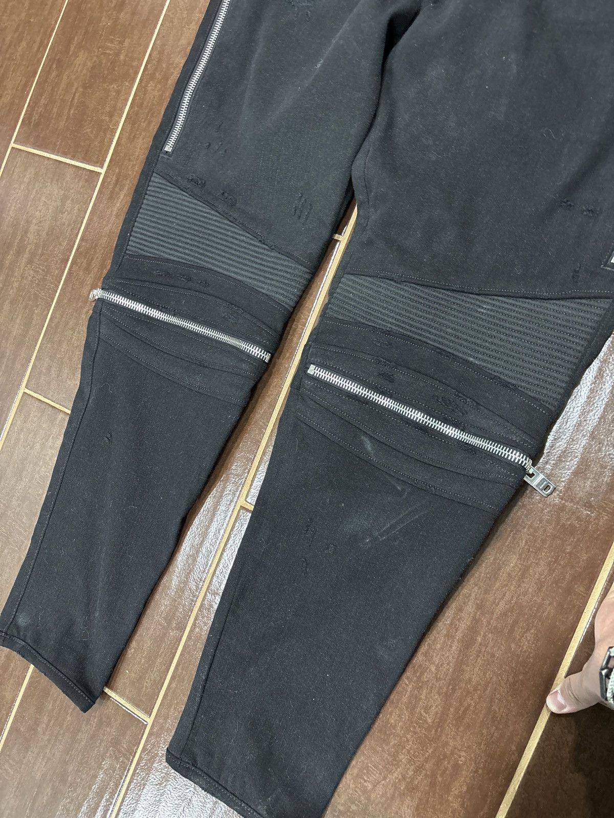Amiri LIGHT WEAR Amiri MX2 Jeans Black Distressed Size 38 Size US 38 / EU 54 - 5 Thumbnail