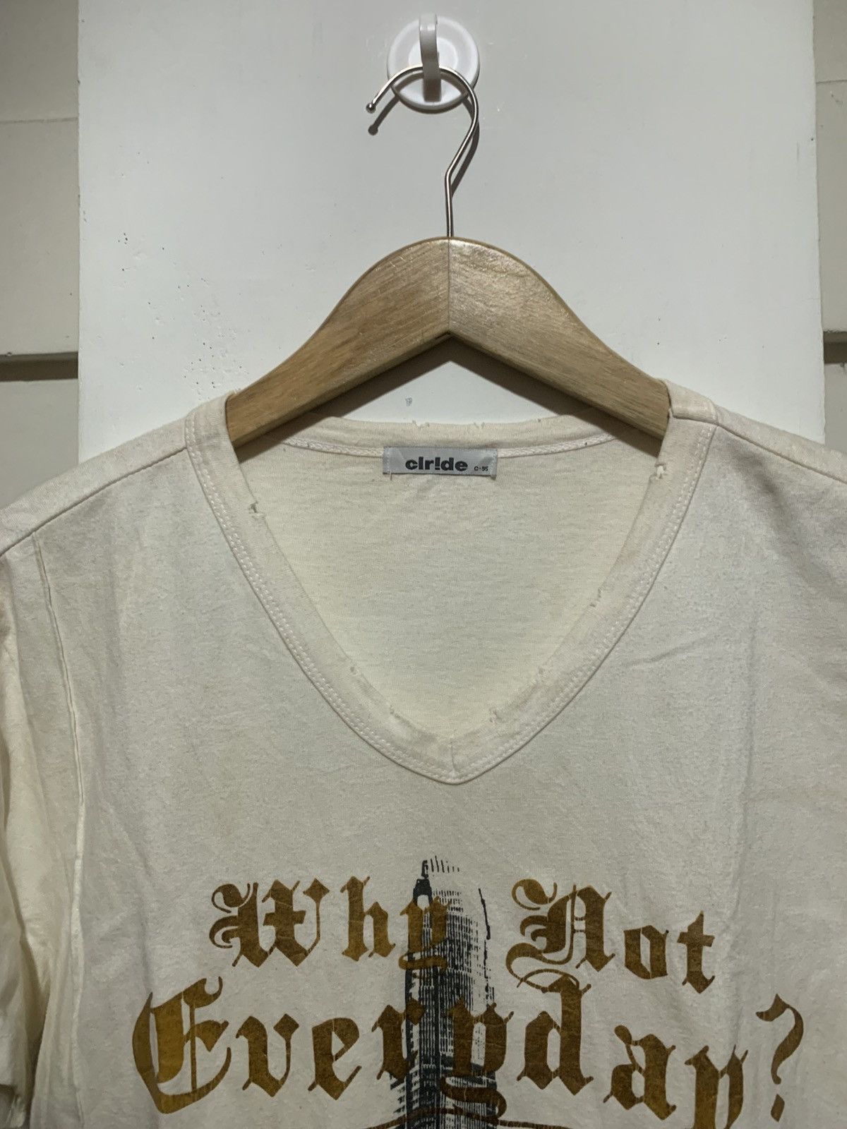 If Six Was Nine Clride Poem City Vlone ERD Vale Style Tee Shirt Size US M / EU 48-50 / 2 - 9 Thumbnail