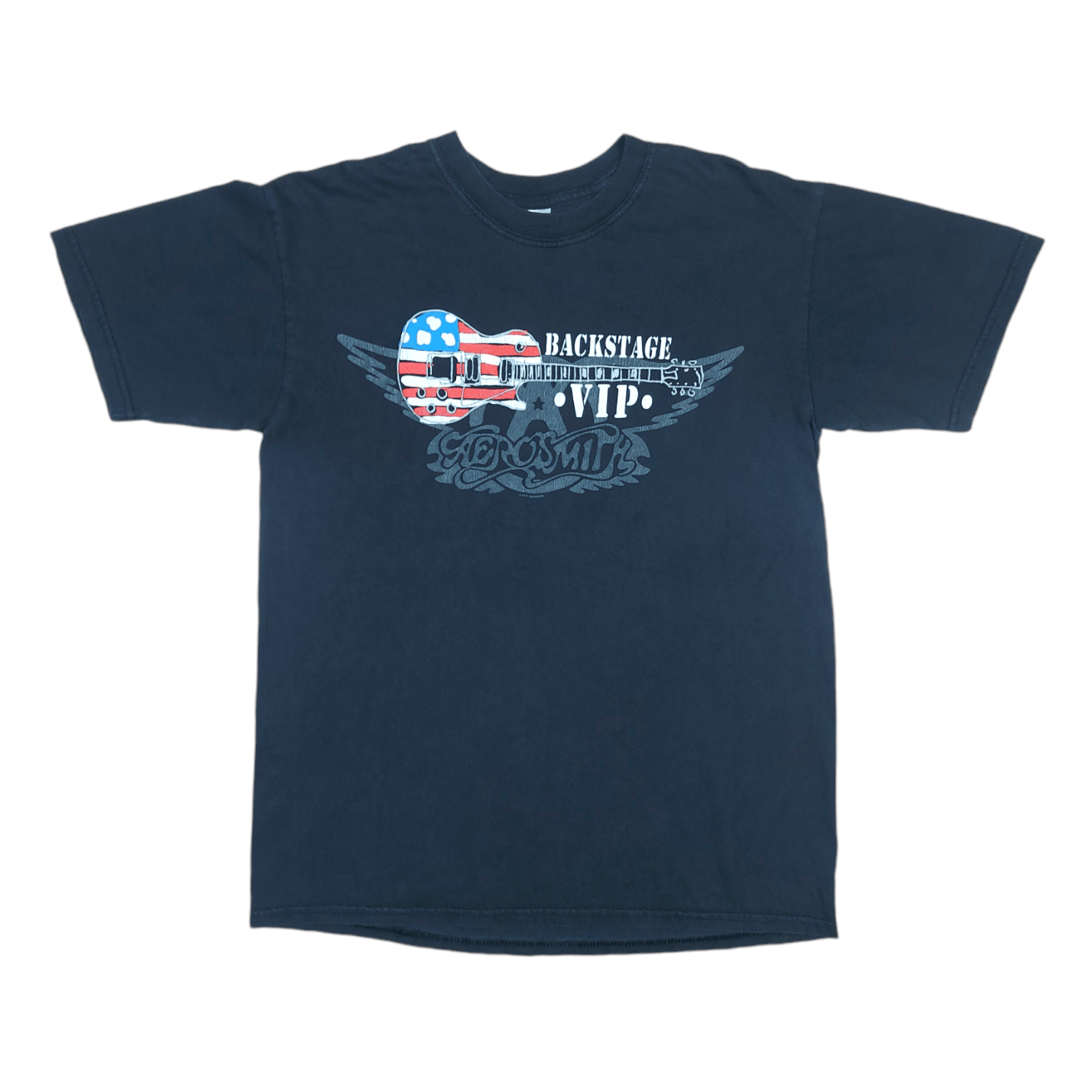 Aerosmith × Band Tees × Vintage Vintage 2003 Aerosmith Band Backstage VIP Official TEE Size US M / EU 48-50 / 2 - 1 Thumbnail