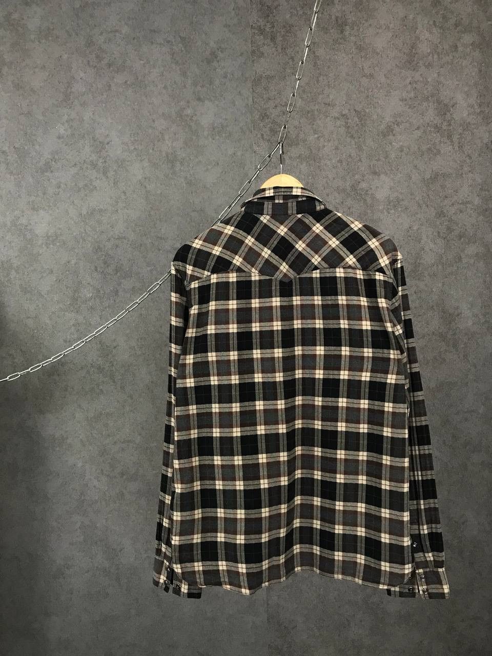 Allsaints Allsaints designer flannel shirt Size US L / EU 52-54 / 3 - 6 Thumbnail