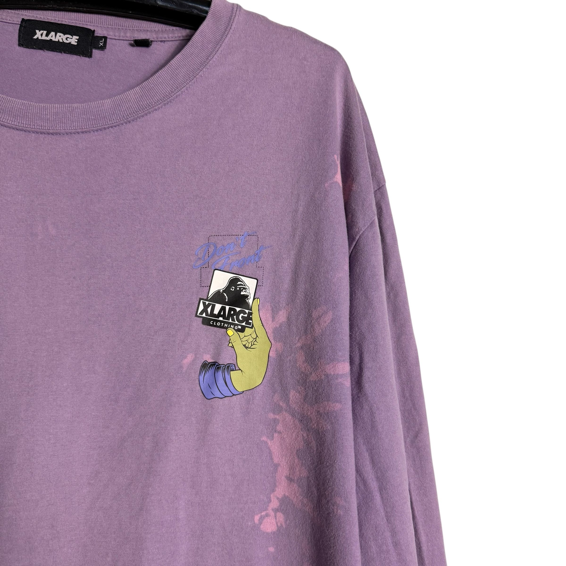 Xlarge 🔥RARE🔥XLarge Clothing Japanese Streetwear L/Sleeve T-shirt Size US XL / EU 56 / 4 - 4 Thumbnail